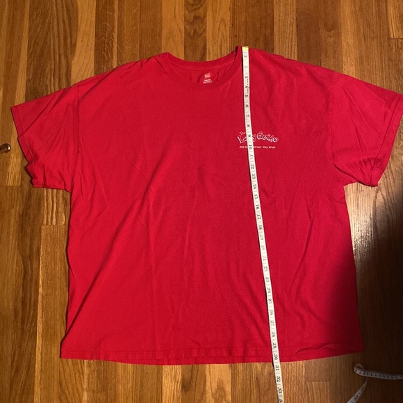 10/$10 Red Hanes tshirt 3XL Key West Lazy Gecko Southernmost Red Sox Nat… - Picture 7 of 7